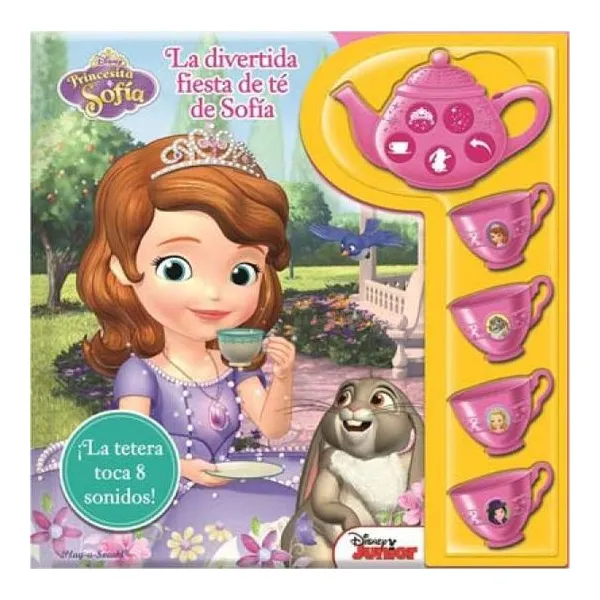 Disney princesas sofia divertida fiesta del te