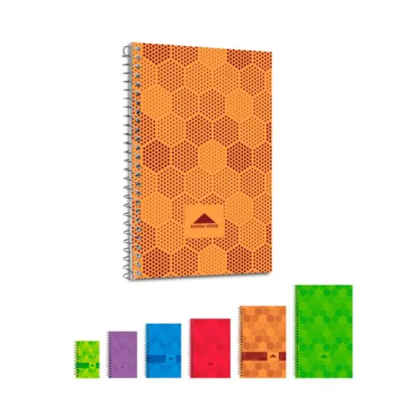 Libreta con esp. sierra verde n.° 60/80