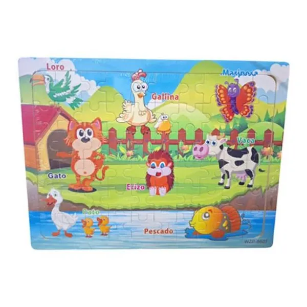 Puzzle x60 pcs varios modelos fdkw693 de madera