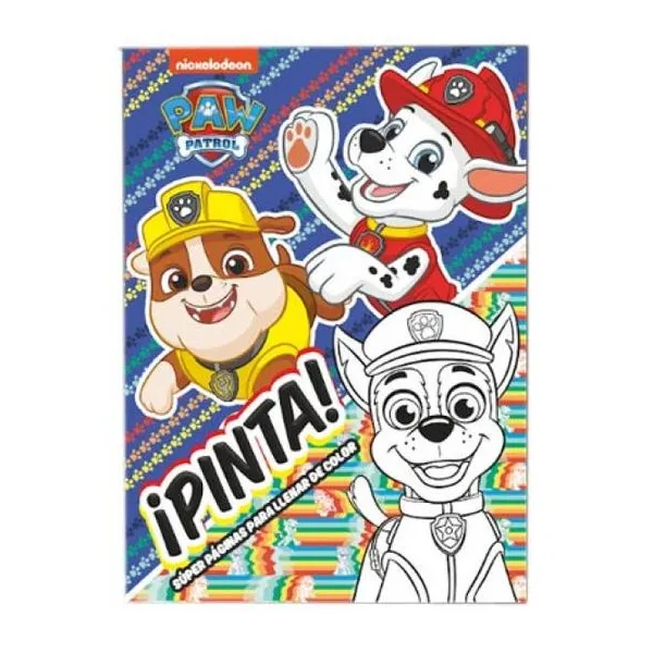 Juegos y colores especiales (16 pag.) Paw Patrol pinta !