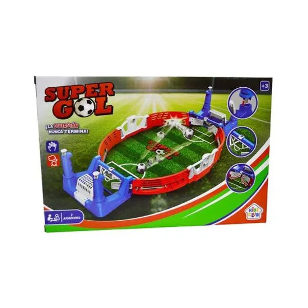 Juego de mesa fútbol pinball en caja 31x21x5 cm