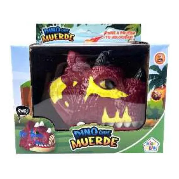 Juego dinosaurio muerde dientes