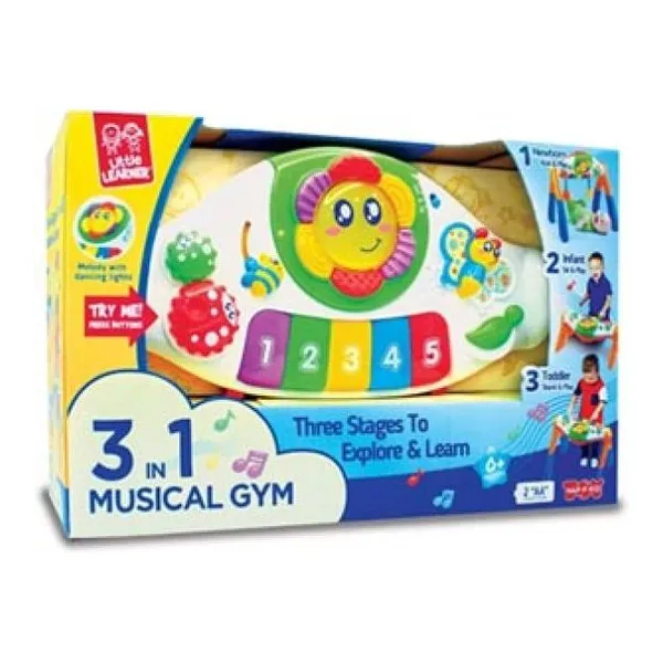 Happy kids gimnasio 3-in-1 musical