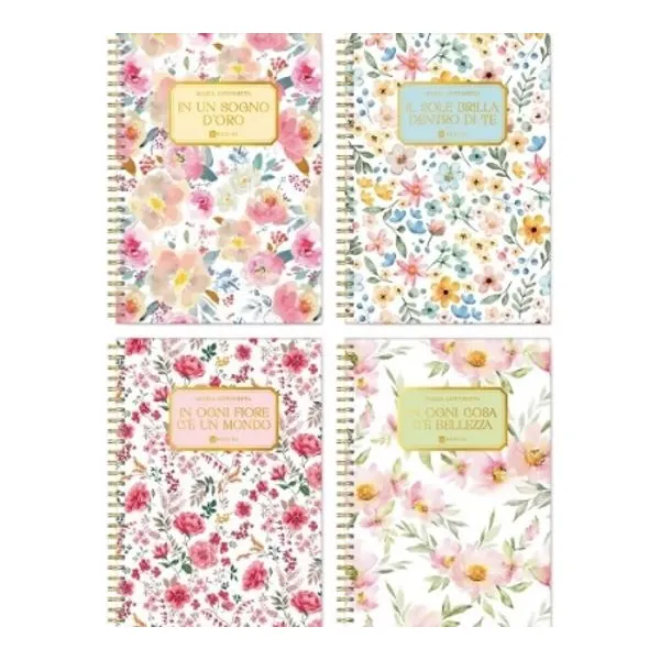 Cuaderno liso t/dura giardino
