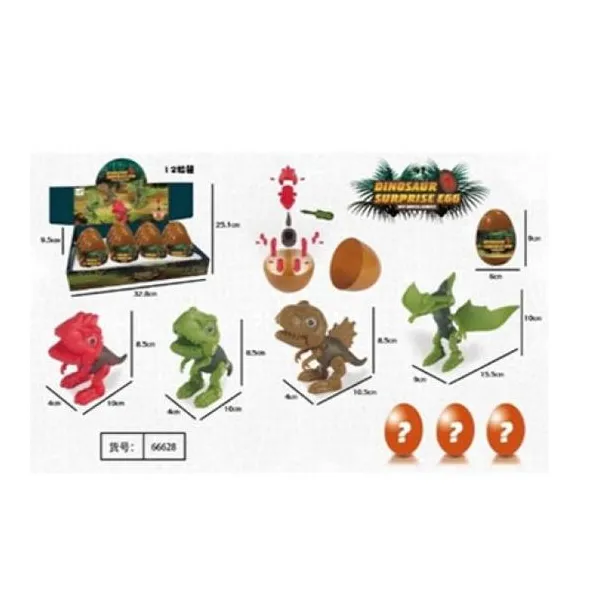 Dinosaurios desmontables 33x25x9.5 cm aprox