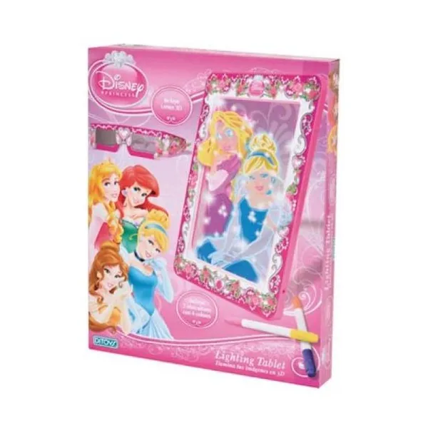 Lighting tablet princesas