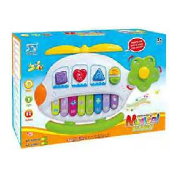 Juego interactivo con luz y sonido 26x18x6 cm