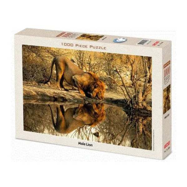 Puzzle reflejo de león (100-148)