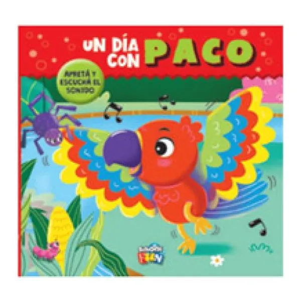 Mi squishy favorito. un dia con paco (con sonido y textura silicona)