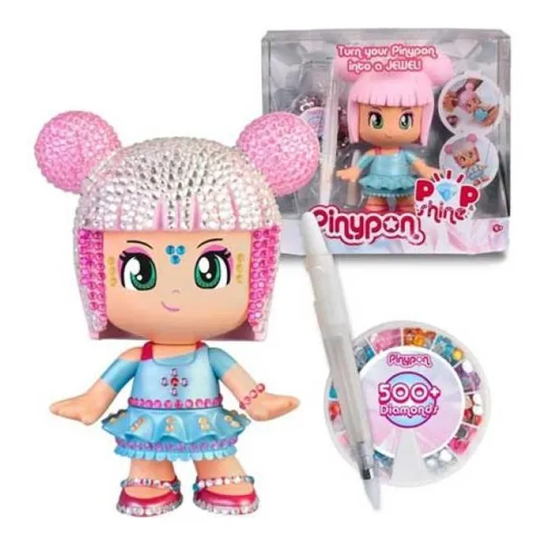 Pinypon pop & sino gran figura pinypon de 17 cm podes personalizar