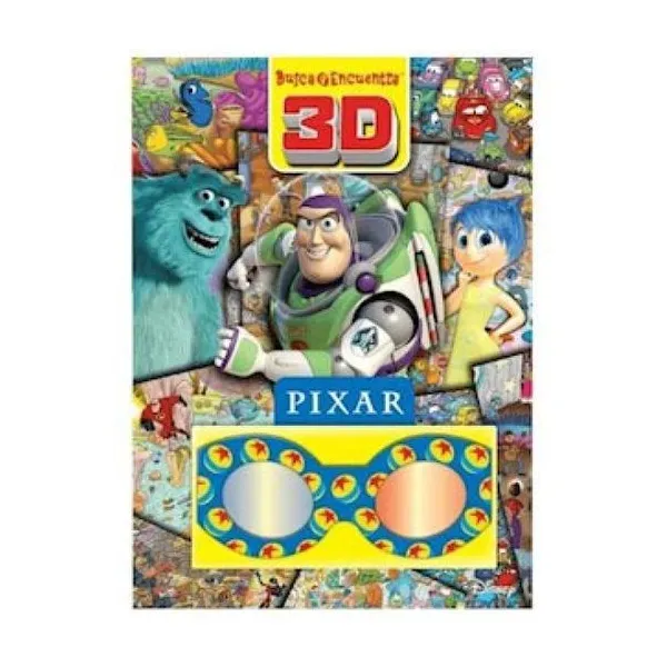 Disney pixar busca y encuentra 3d