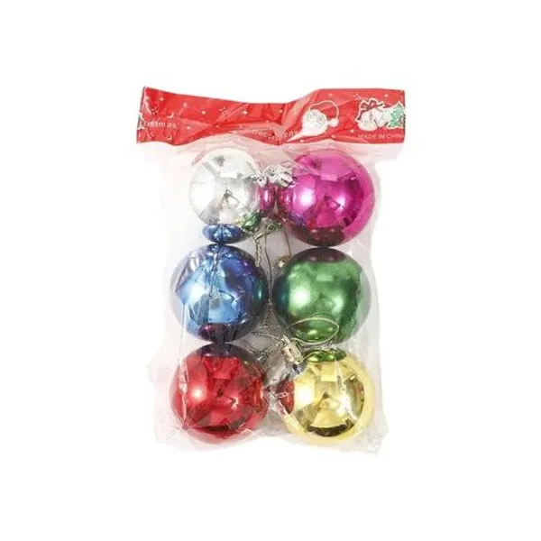 Borla brillante 4 cm bolsa x6 colores surtidos