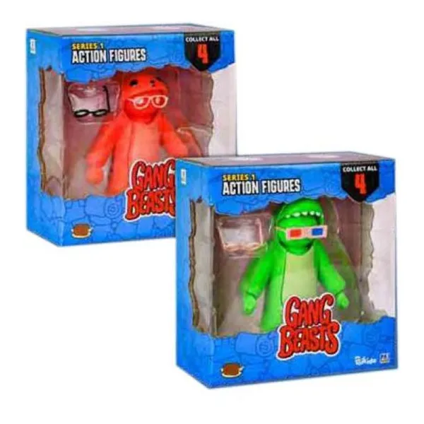Gang beast - figura articulada 11,5 cm caja ventana - surtidos