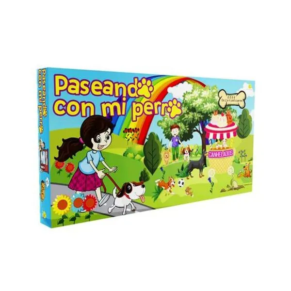 Juego paseando con mi perro 36.5x20x3.5 cm yuyu