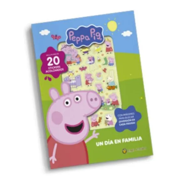 Un día en familia/peppa (hasbro) acolchaditos