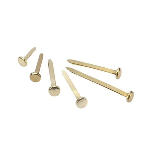 Broches dorados h.m.n.° 12 de 65 mm x100 unid.