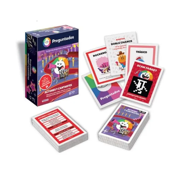 Preguntados cartas actores y cantantes