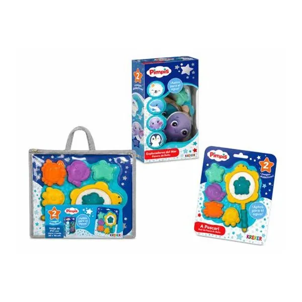 Set de 2 juegos para agua: splash time 38x29 cm Kreker