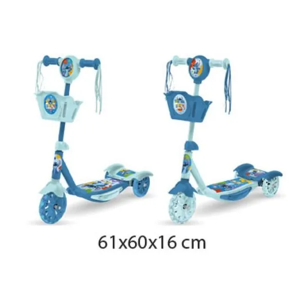Monopatin de 3 ruedas con luces y música Stitch Disney