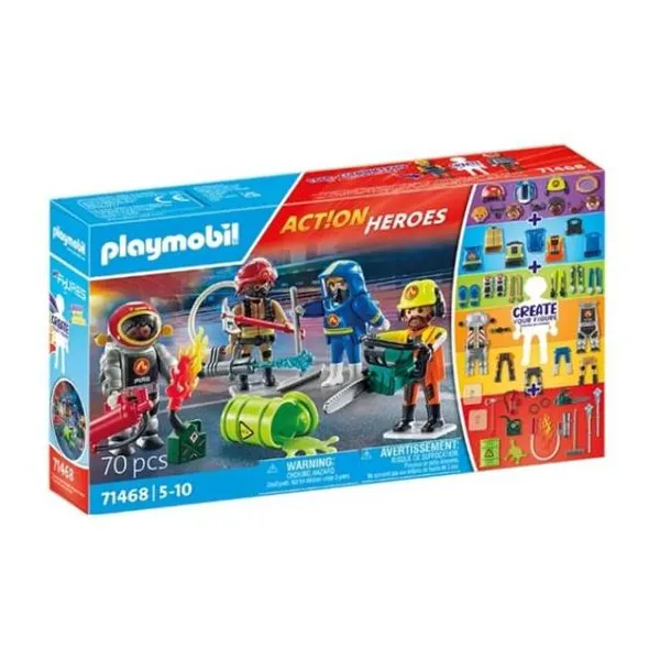 My figures bomberos