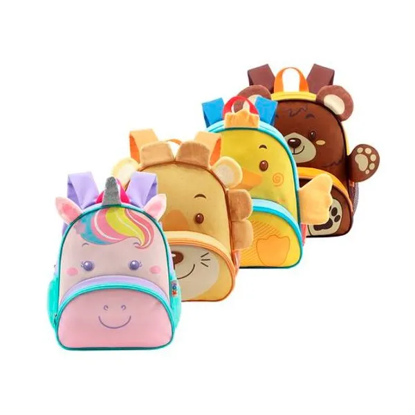 Mochila 13" espalda animalitos x unidad modelos surtidos lsyd