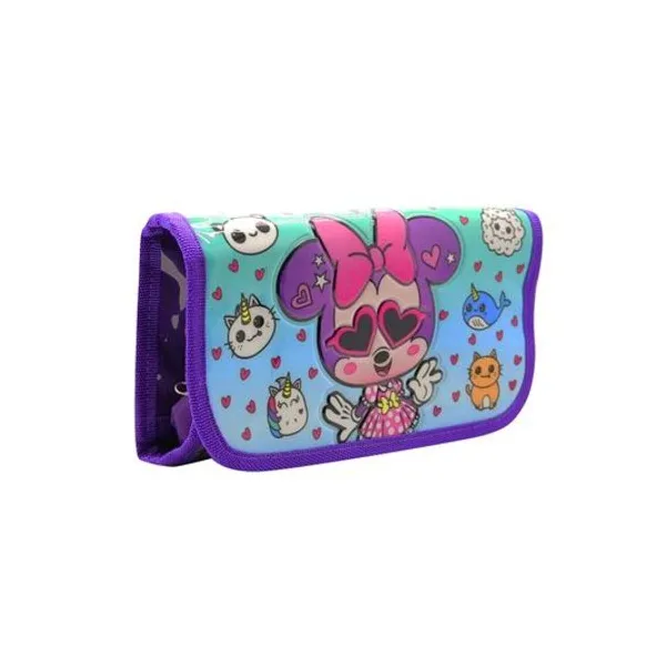 Cartuchera desplegable minnie 23x13x8 cm Cresko