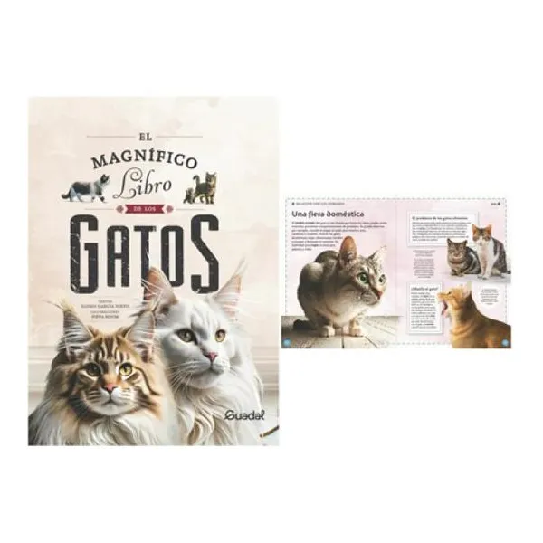 El magnífico libro de los gatos 42 30 cm