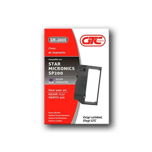 Cinta gtc para star micronics sp 200 nylon