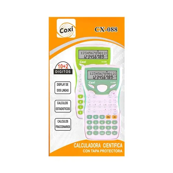 Calculadora weida w-t88 científica 240 funciones