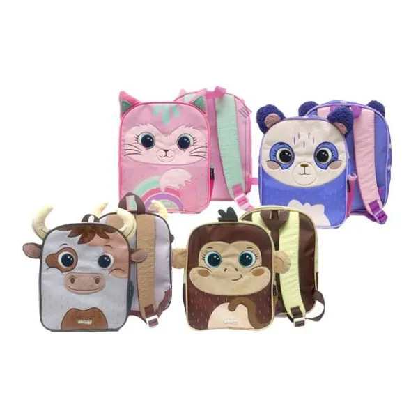 Mochila espalda 12" animalitos