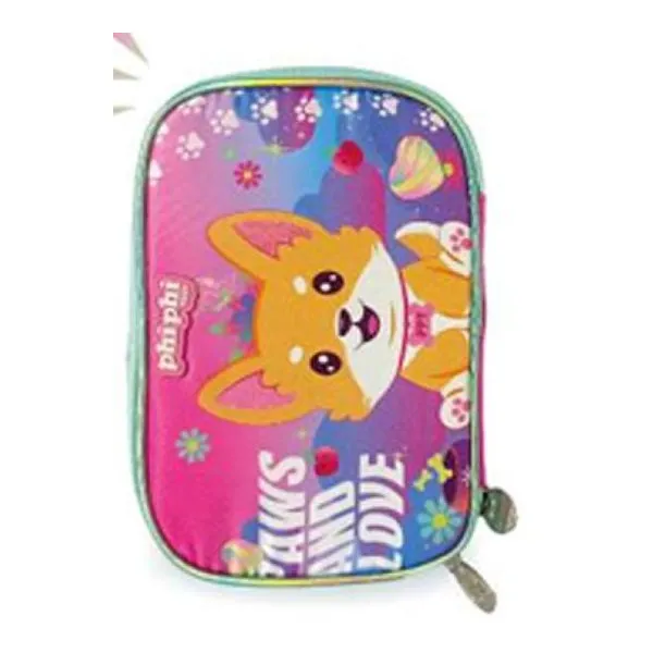 Pencil case 2 pisos dog