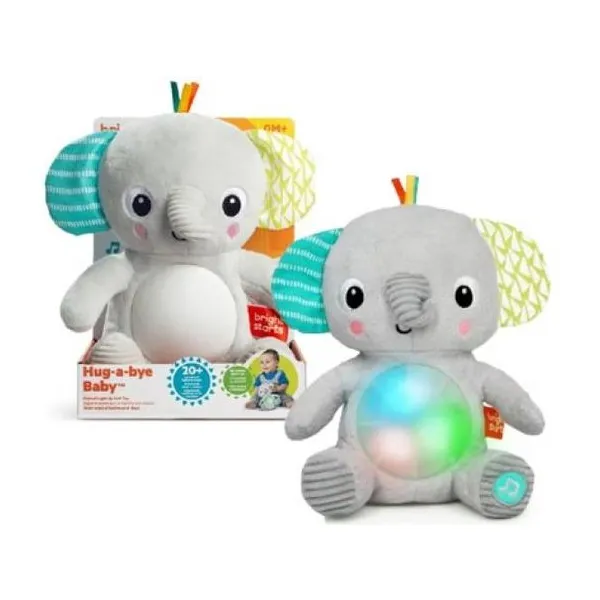 Bright starts baby elefante con luces y melodías