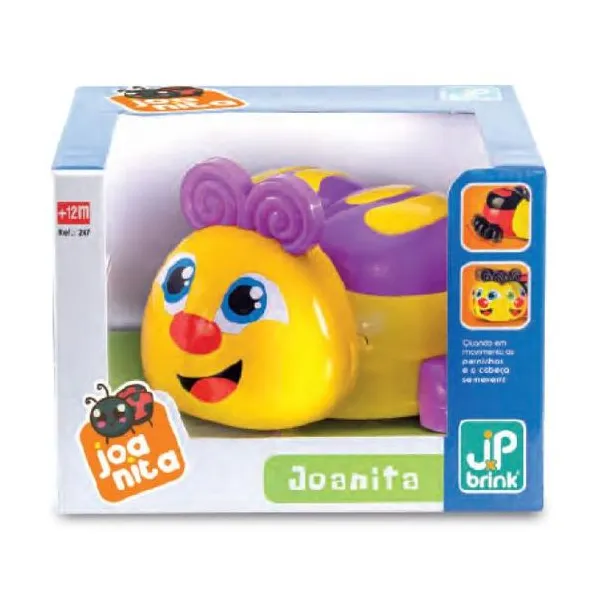 Joanita en caja