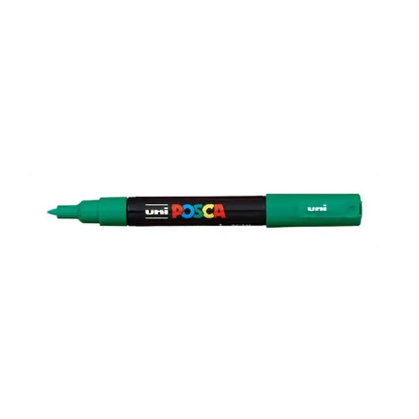 Marcador Uni posca al agua para extra fina verde