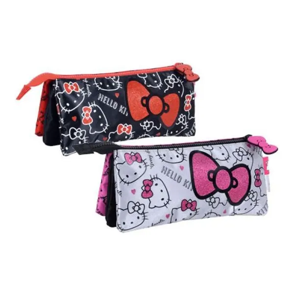 Hello kitty moño - portalapices triple