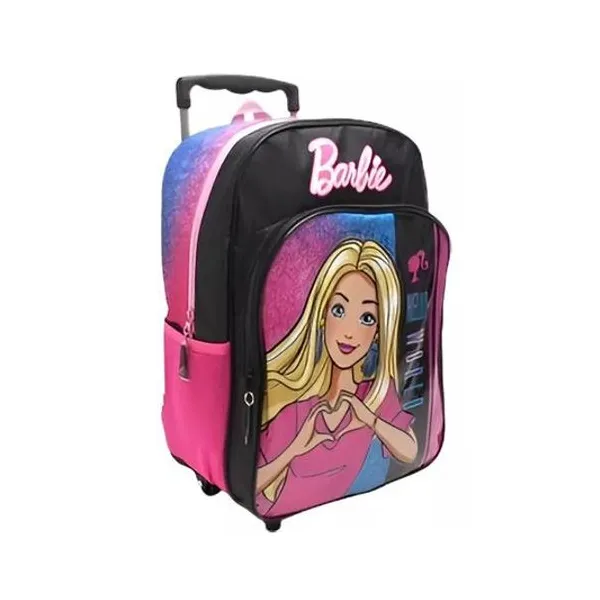 Mochila 16" con carro Barbie hello