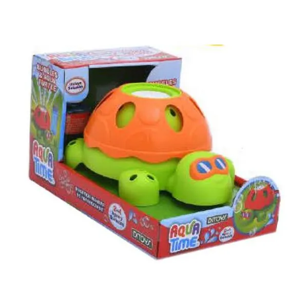 Aqua time bubbles & aqua turtle - surtido