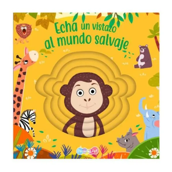 Libro cuentos. echa un vistazo al mundo salvaje.