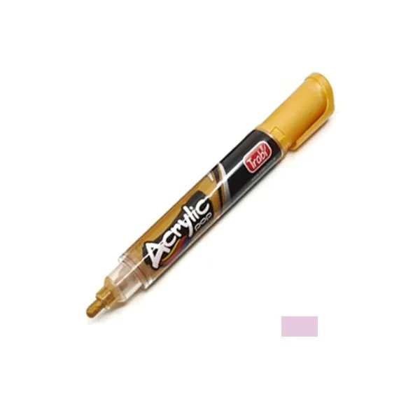 Marcador trabi acrylic pop al agua para 4 mmrosa claro