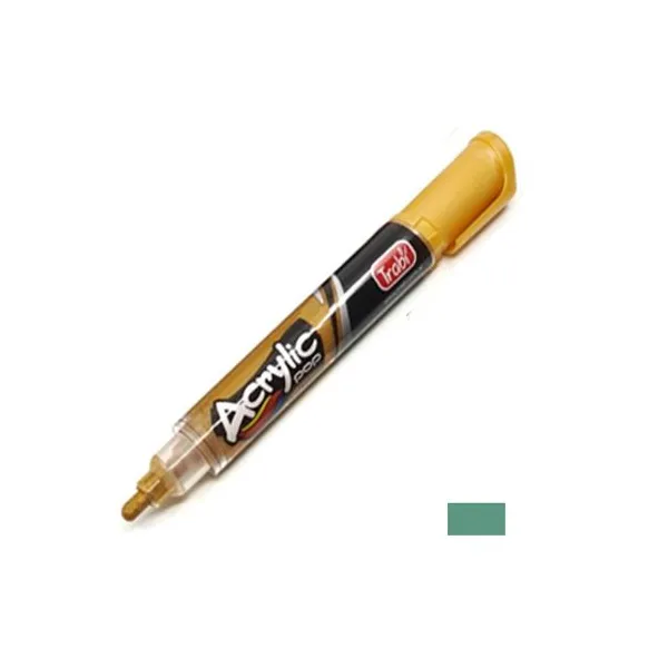 Marcador trabi acrylic pop al agua para 4 mmverde