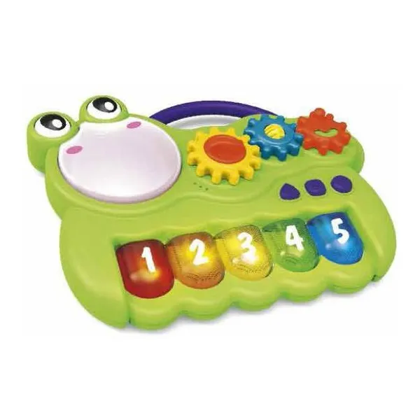 Oruga musical b/o mon petite enseña números y colores en inglés 29 23 5 cm