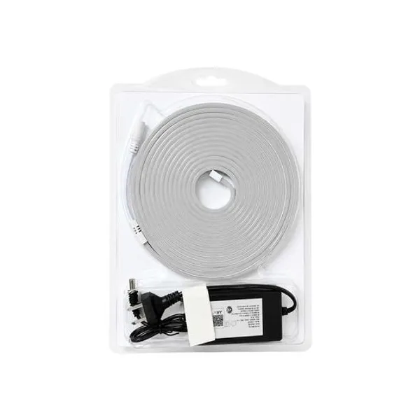 Tira de luces neon led blanco calido 5 mts
