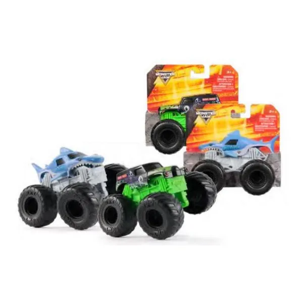 Monster jam - vehículos de plástico a escala 1:43 - surtido