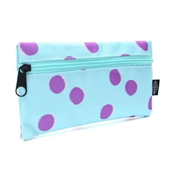 Cartuchera goodpak print dots 22 x11.5 cm
