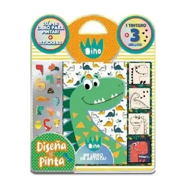 Dino diseña y pinta