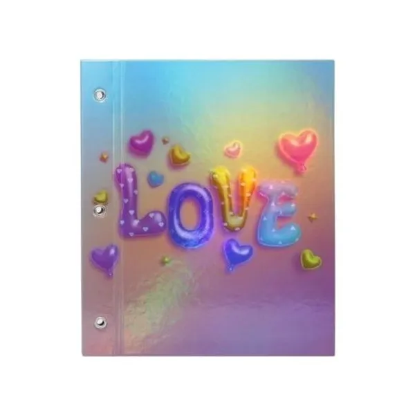 Carpeta n.° 3 dos tapas love, peace and shine modelos surtidos rexon