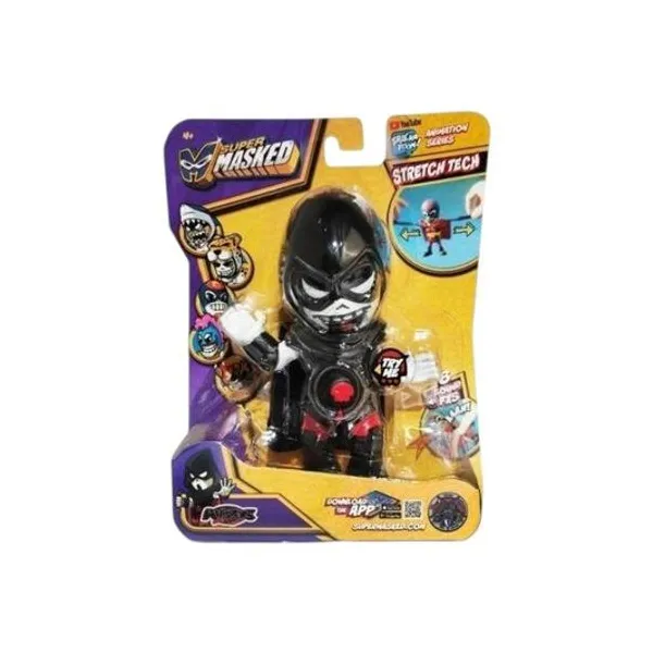 Muñeco elastico super masked whispers (sin sonido) 15 cm en blister