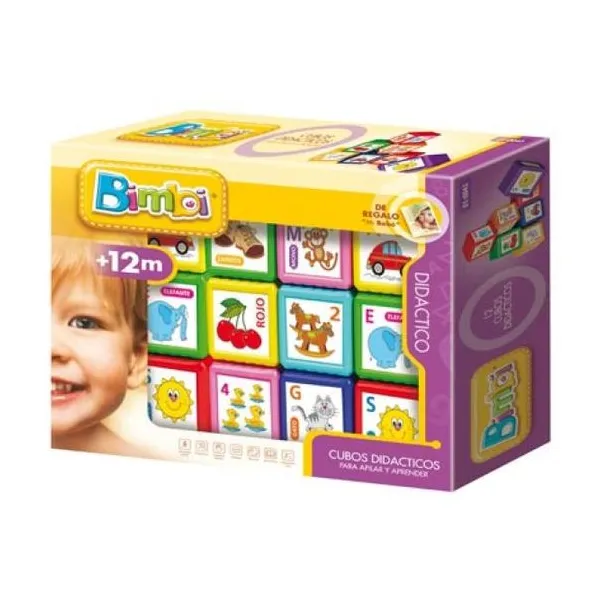 Bimbi 10 cubos apilables