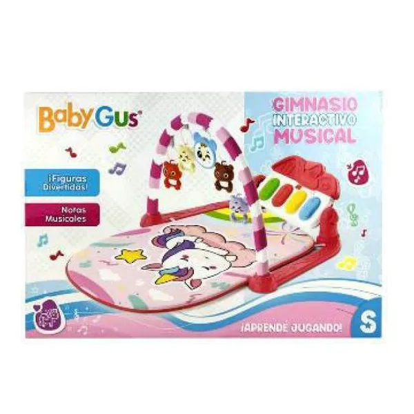 Gimnasio interactivo babygus 76 x60 x38 cm