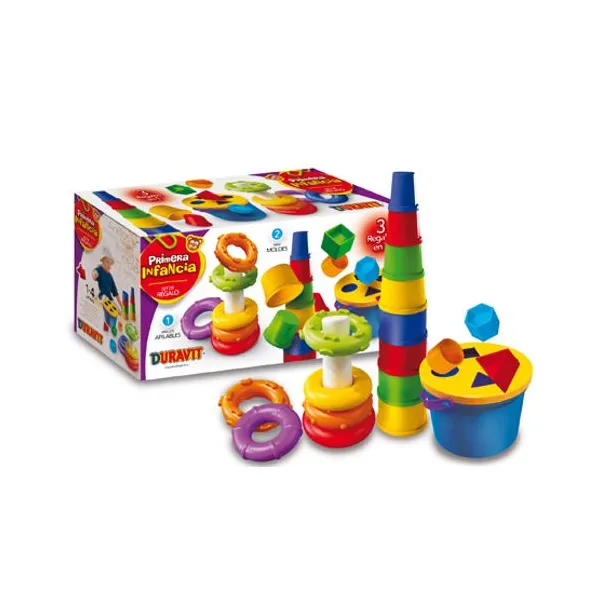 Set didáctico Duravit primera infancia 3 juegos